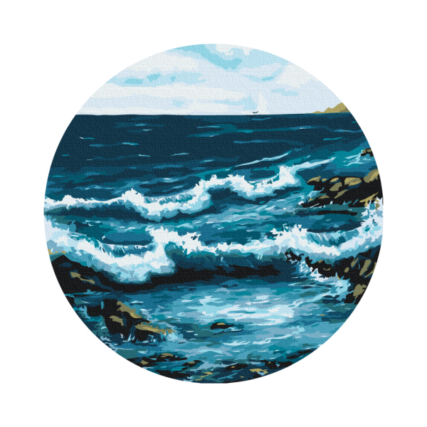 30 см - Океанские волны (размер M)