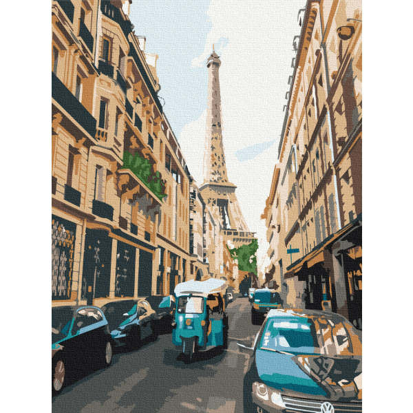 Картина по номерам Города - Туристический Париж