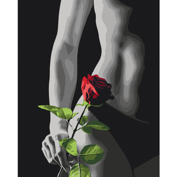 Картина по номерам Люди на картинах - Элегантный акцент