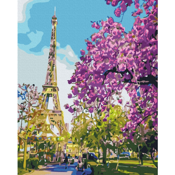 Картина по номерам Преміум картини - В центрі Парижу