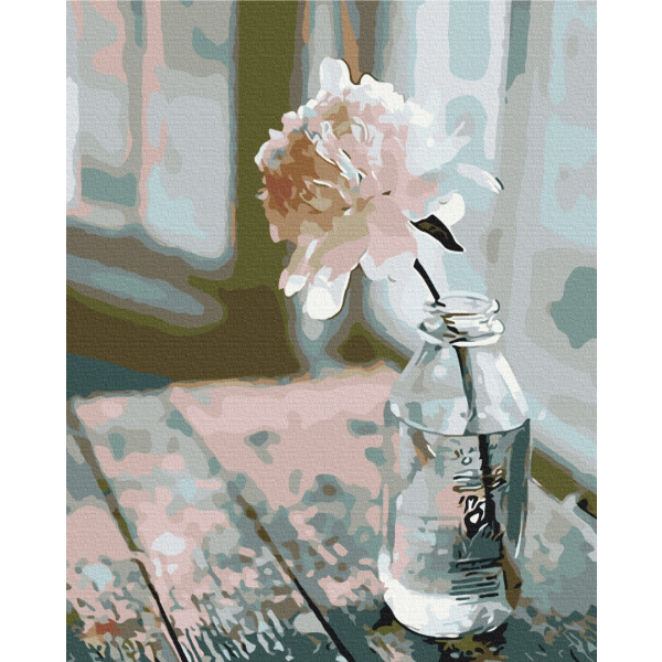 Картина по номерам Квіти - Витончений піон