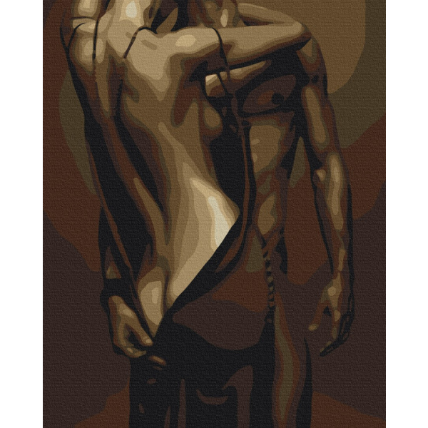 Картина по номерам Люди на картинах - Гаряча пристрасть