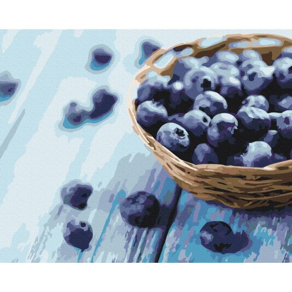 Картина по номерам Натюрморти - Чорниця