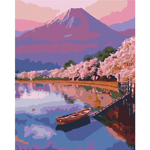 Картина по номерам Природа - Утреннее побережье