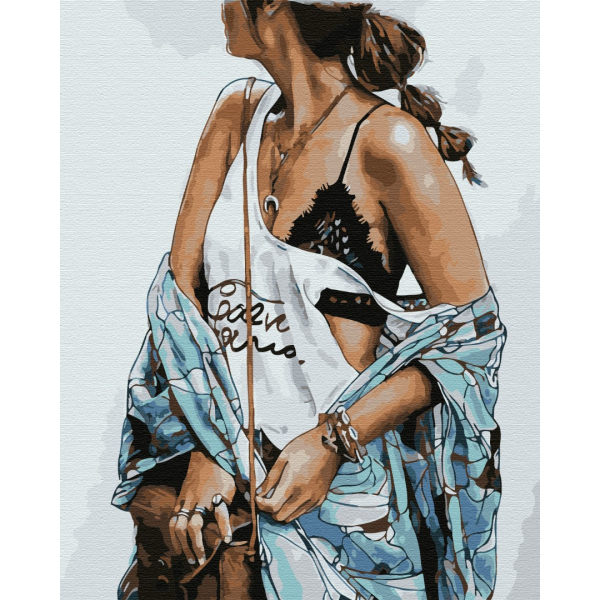 Картина по номерам Люди на картинах - Кежуал