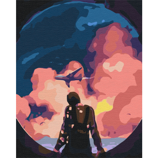 Картина по номерам Космос - Мрії про політ