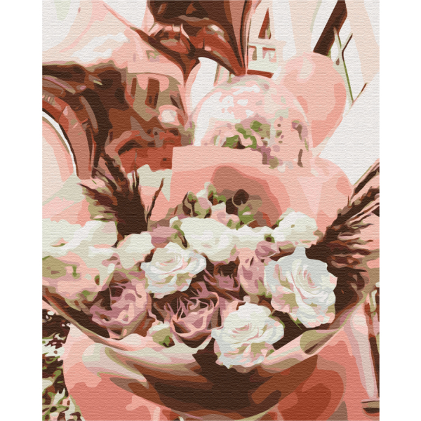 Картина по номерам Квіти - Повітряні квіти