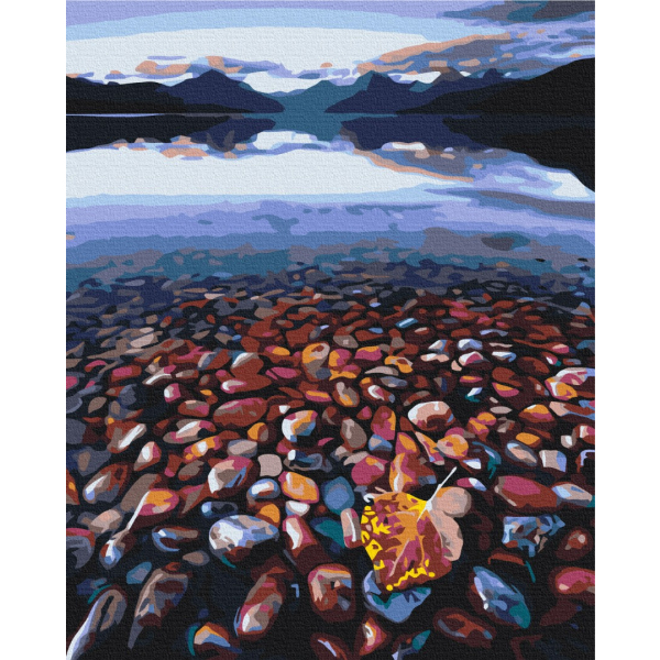 Картина по номерам Пейзажі - Кам'янистий берег