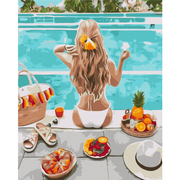 Картина по номерам Люди на картинах - Летние выходные