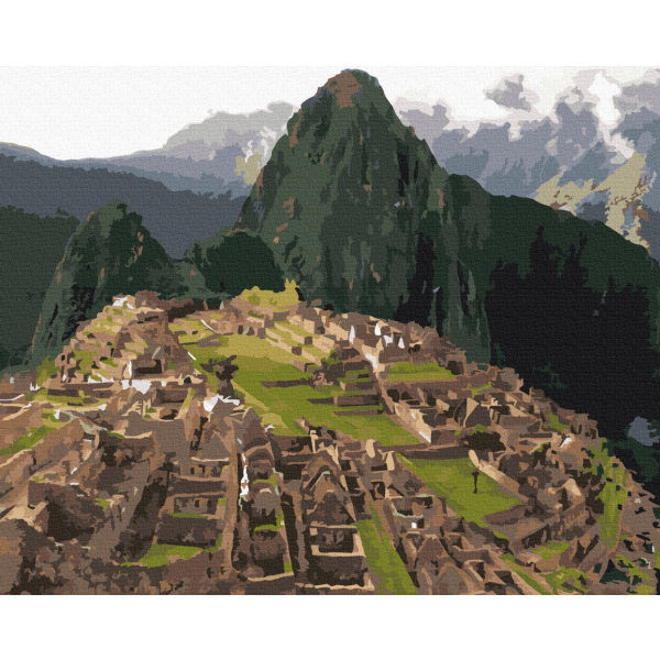 Картина по номерам Природа - Мачу-Пикчу