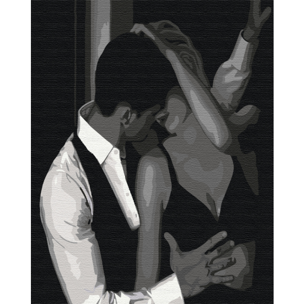 Картина по номерам Романтика - В обіймах пристрасті