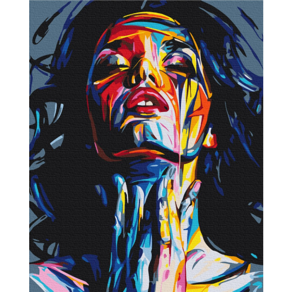 Картина по номерам Люди на картинах - Краса в деталях