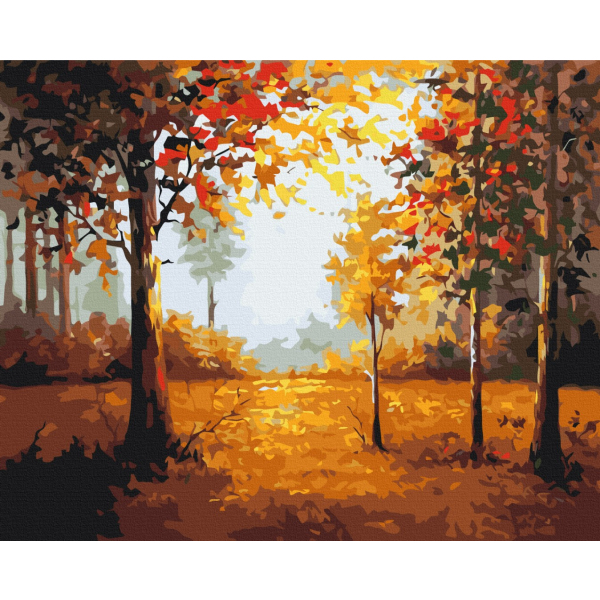 Картина по номерам Пейзажі - Куточок осені