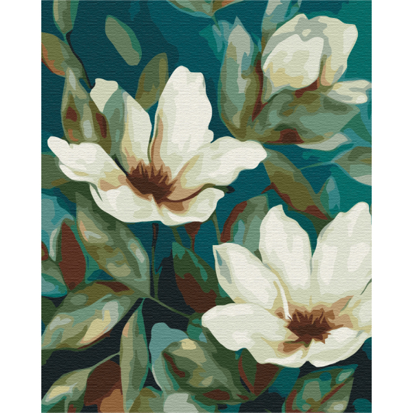 Картина по номерам Квіти - Ніжність квітів