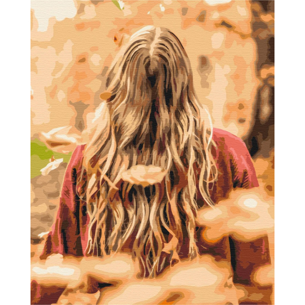 Картина по номерам Люди на картинах - Золоті коси