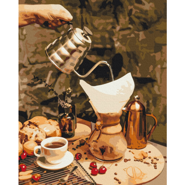 Картина по номерам Натюрморти - Особливе чаювання