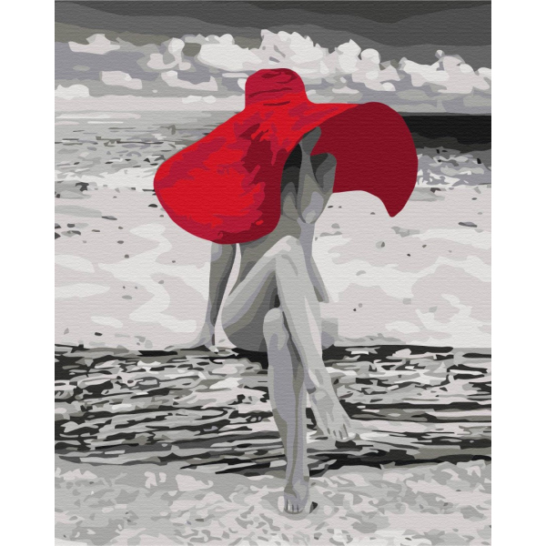 Картина по номерам Люди на картинах - Яскрава краса