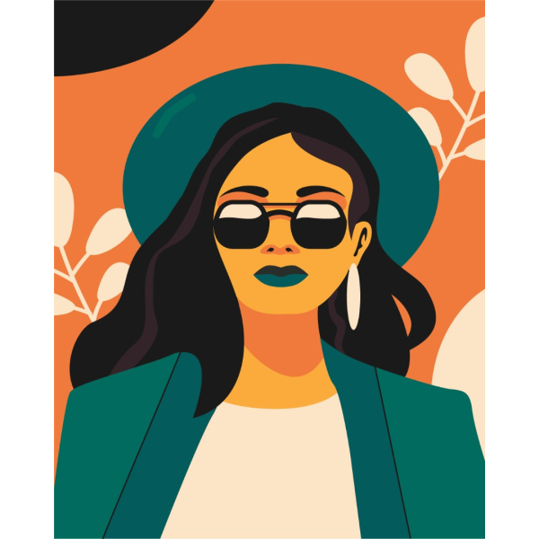 Картина по номерам Для початківців - Триптих Весенний стиль 2