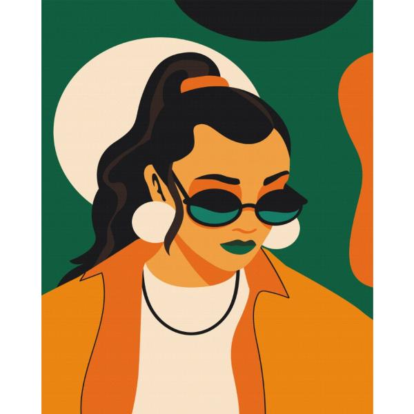 Картина по номерам Для початківців - Триптих Весенний стиль 3