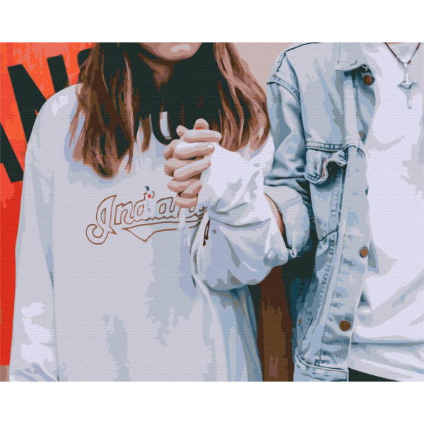 Картина по номерам Романтика - Закохані друзі