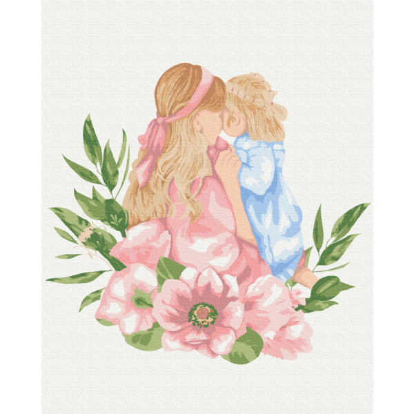 Картина по номерам Люди на картинах - Матусина любов