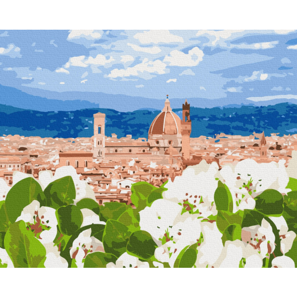 Картина по номерам Города - Квіткова Флоренція