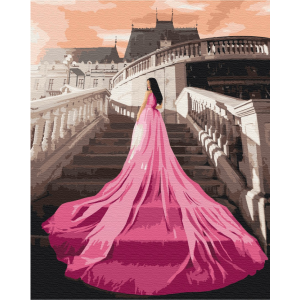 Картина по номерам Люди на картинах - Прием во дворце