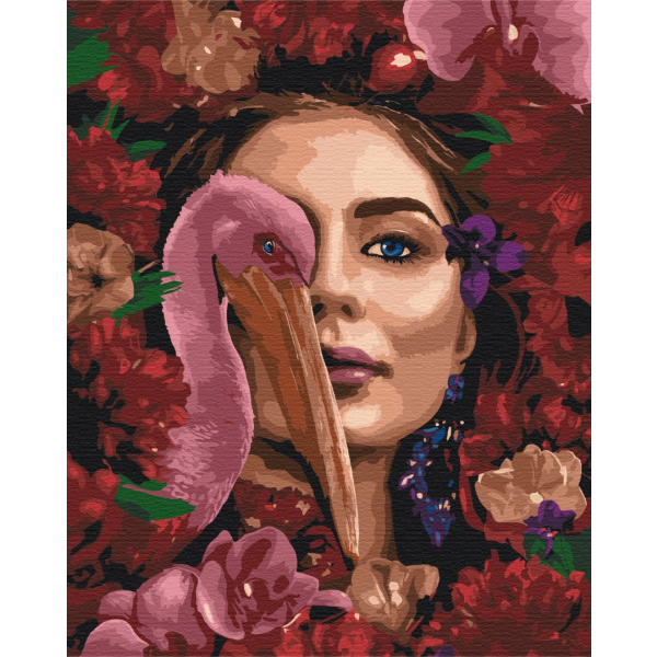 Картина по номерам Люди на картинах - Погляд джунглів