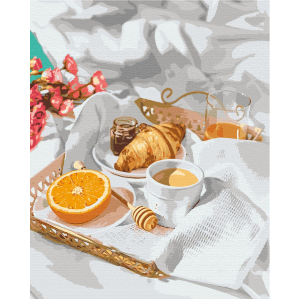 Картина по номерам Натюрморти - Цитрусовый перекус