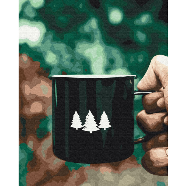 Картина по номерам Натюрморти - Ялинковий чай