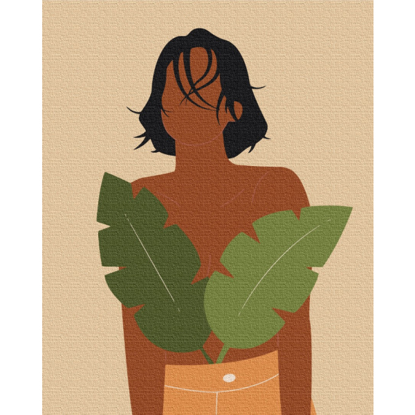 Картина по номерам Люди на картинах - Природа жіночності