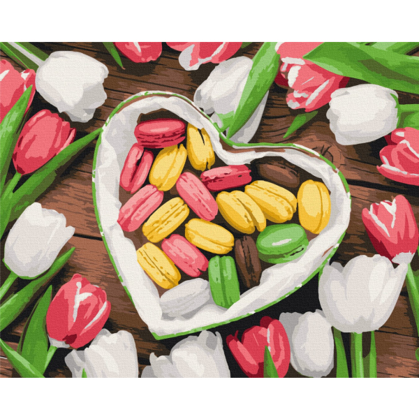 Картина по номерам Романтика - Пакет любви