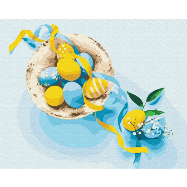 Картина по номерам Натюрморти - Український Великдень