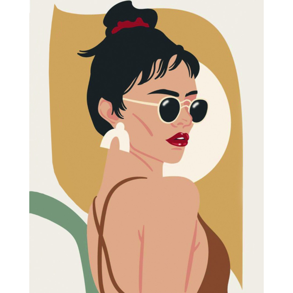 Картина по номерам Для початківців - Триптих Осенний стиль 1