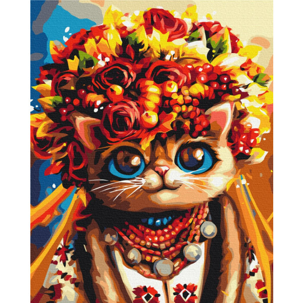 Картина по номерам Тварини, птахи та риби - Autumn Cat © Marianna Pashchuk