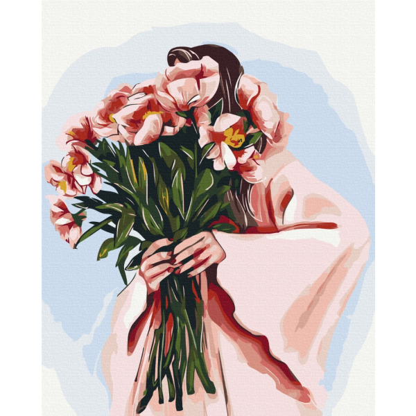 Картина по номерам Люди на картинах - Spring look ©Alla Berezovska