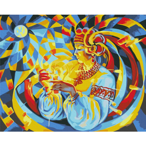 Картина по номерам Люди на картинах - Свеча надежды © Oleg Loburak