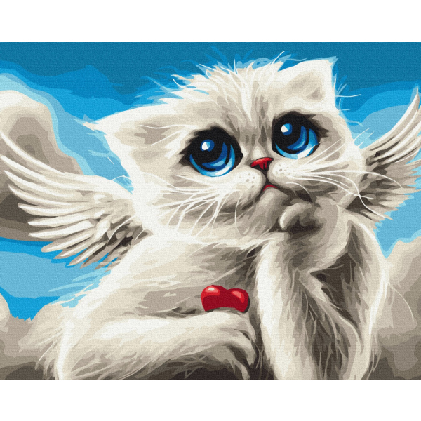 Картина по номерам Тварини, птахи та риби - аМурчик ©Маріанна Пащук