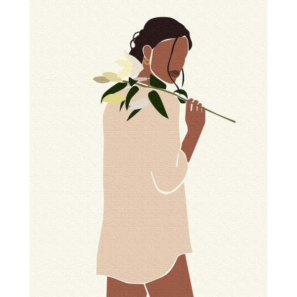 Картина по номерам Люди на картинах - Інтрига екзотики