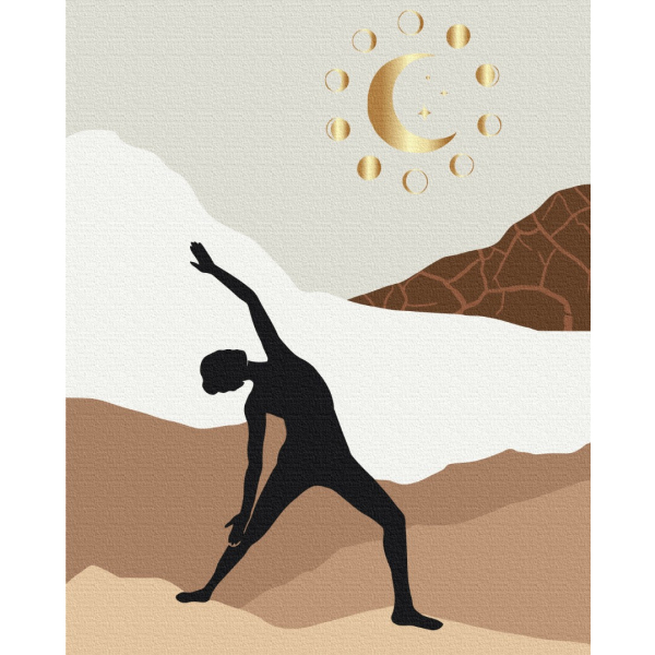 Картина по номерам Люди на картинах - Мистецтво гармонії № 2