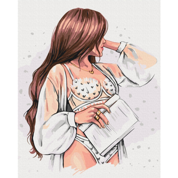 Картина по номерам Люди на картинах - Моменти легкості © Alla Berezovska