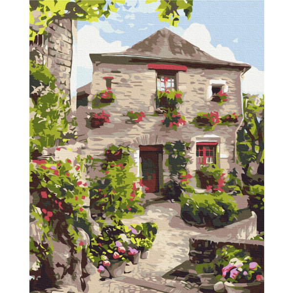 Картина по номерам Пейзажі - Два мира Прованса 1