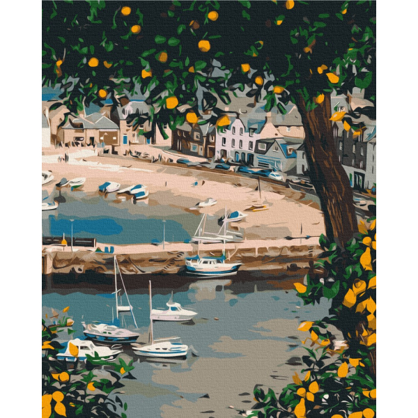 Картина по номерам Пейзажі - Мальовнича бухта