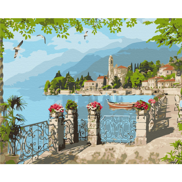 Картина по номерам Города - Прибережне місто