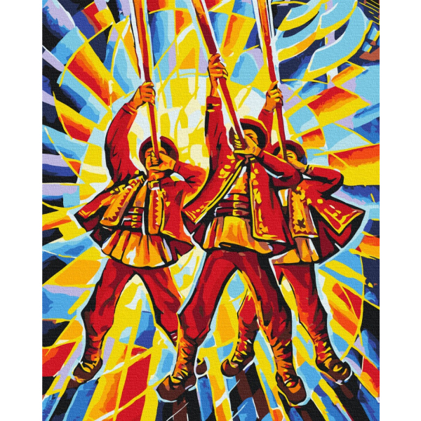 Картина по номерам Люди на картинах - Трембіти © Oleg Loburak