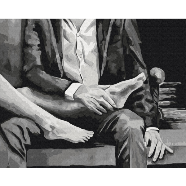 Картина по номерам Люди на картинах - Мова тіла 2 © Anna Esthete