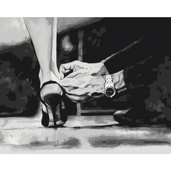 Картина по номерам Люди на картинах - Мова тіла 3 © Anna Esthete