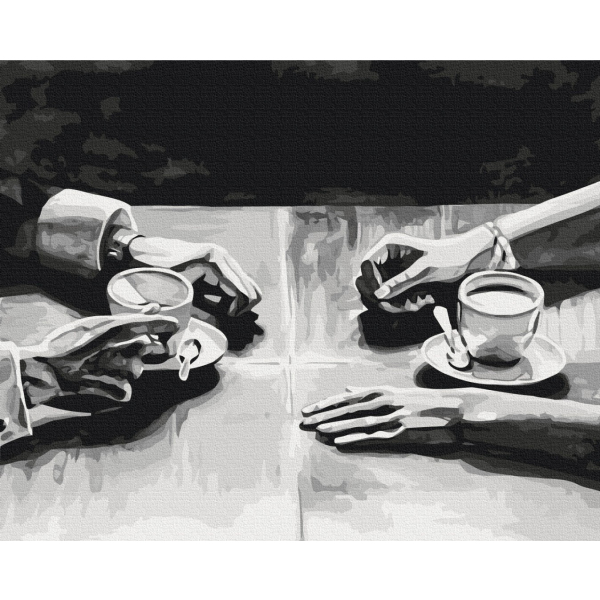 Картина по номерам Люди на картинах - Мова тіла 7 © Anna Esthete