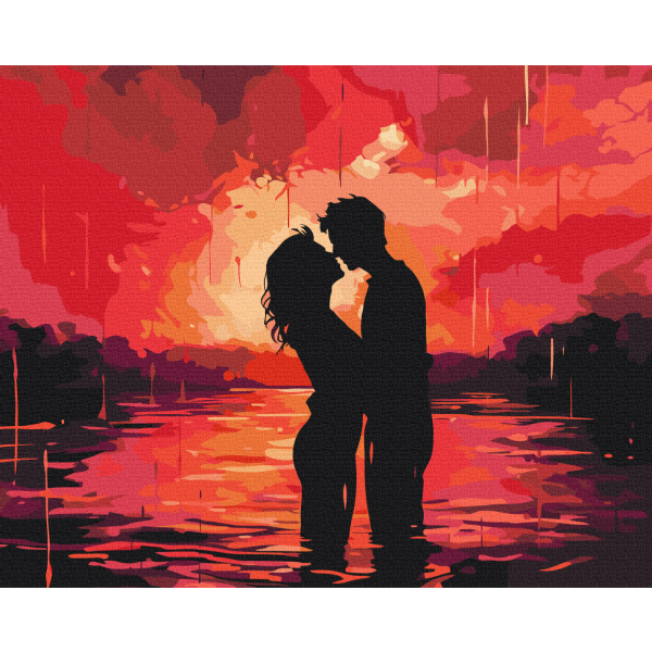 Картина по номерам Люди на картинах - Shades of Passion