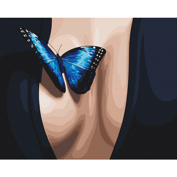 Картина по номерам Люди на картинах - Синій Трепіт